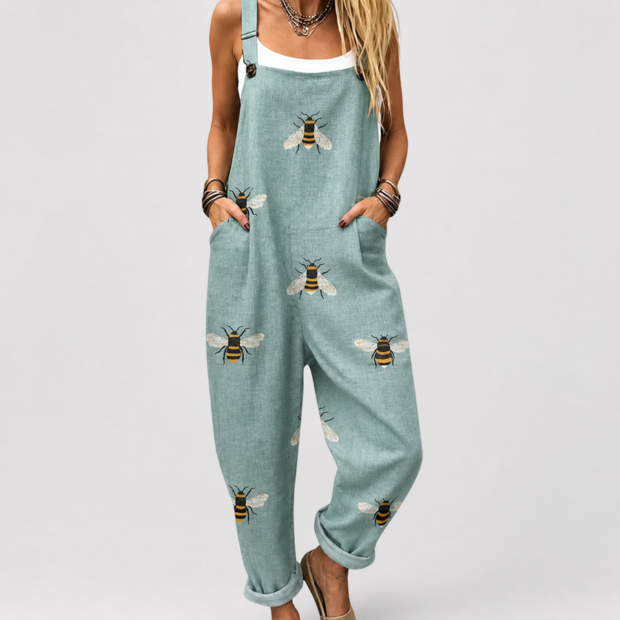 Comfortable Printed Jumpsuit