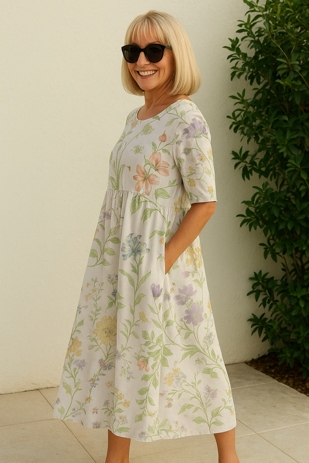 Elize - Relaxed Midi Dress
