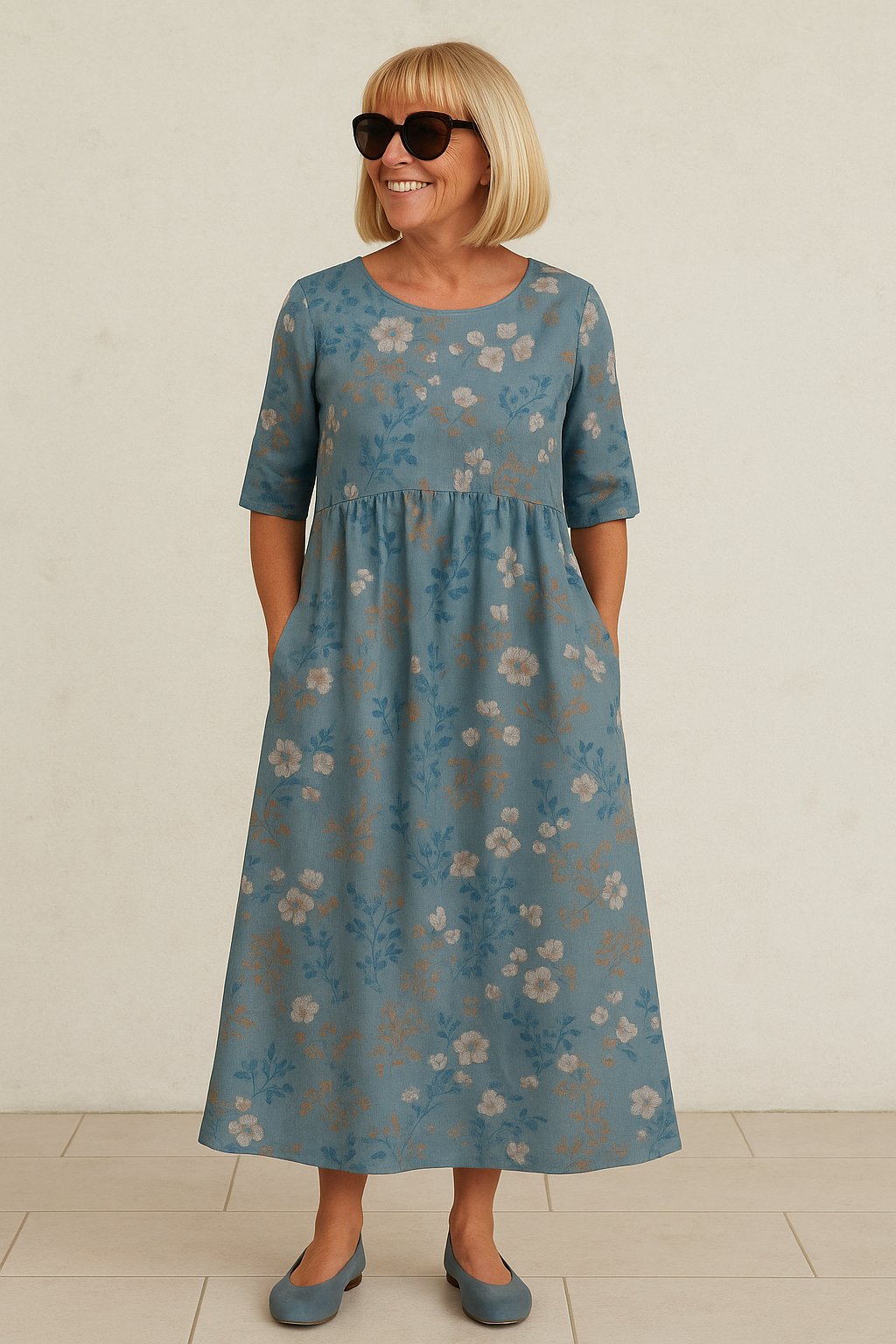 Elize - Relaxed Midi Dress