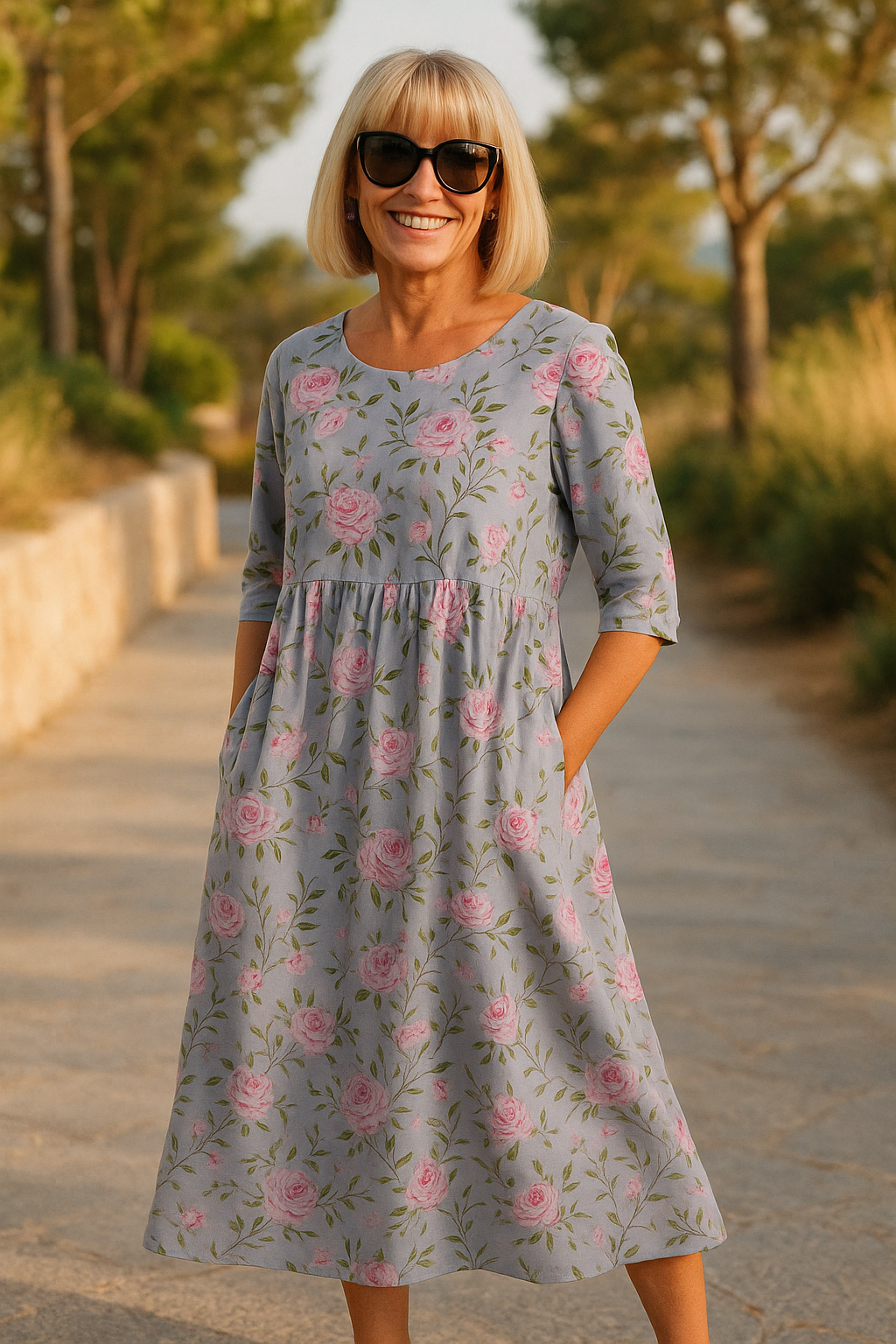 Elize - Relaxed Midi Dress