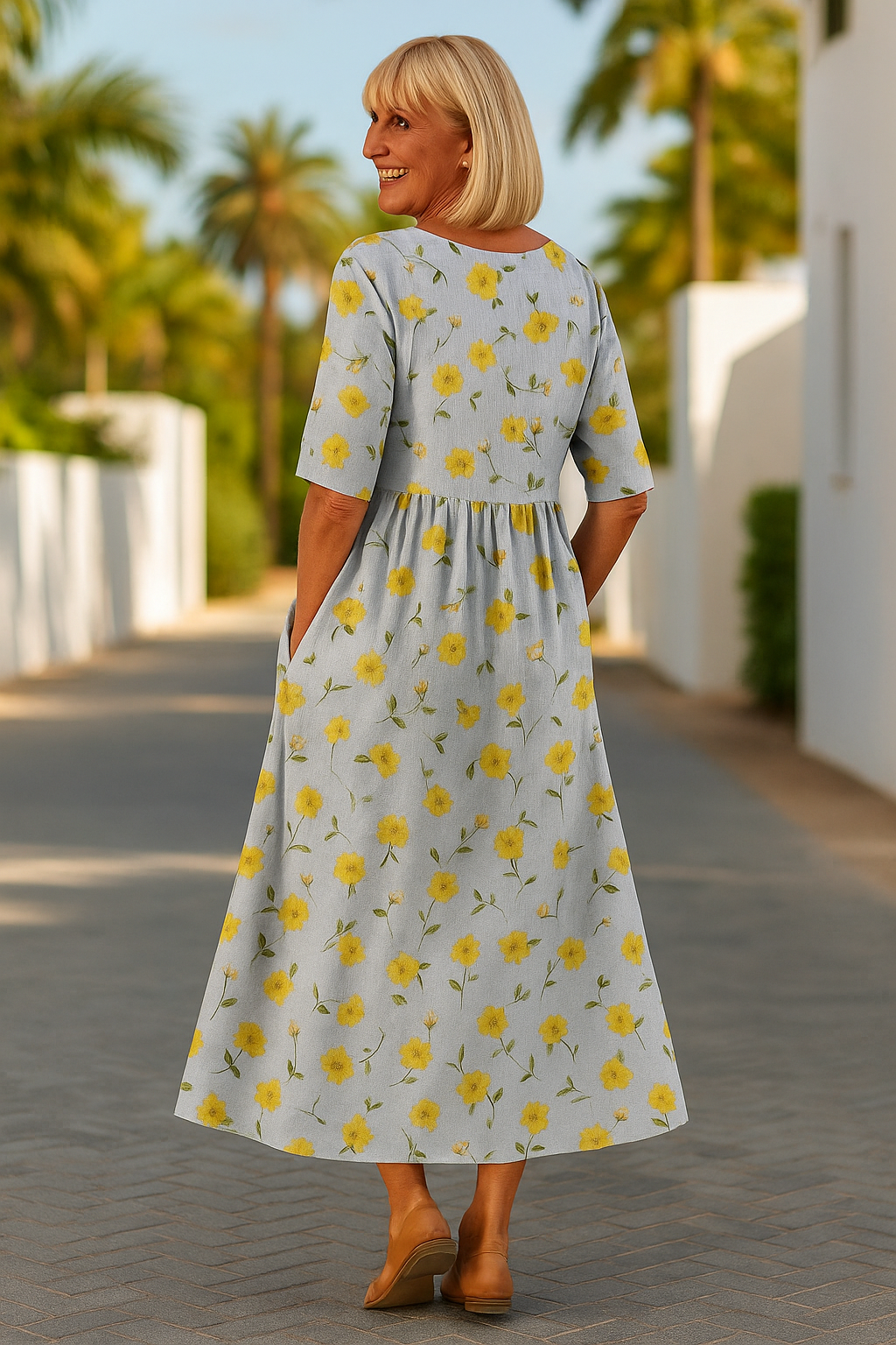 Elize - Relaxed Midi Dress