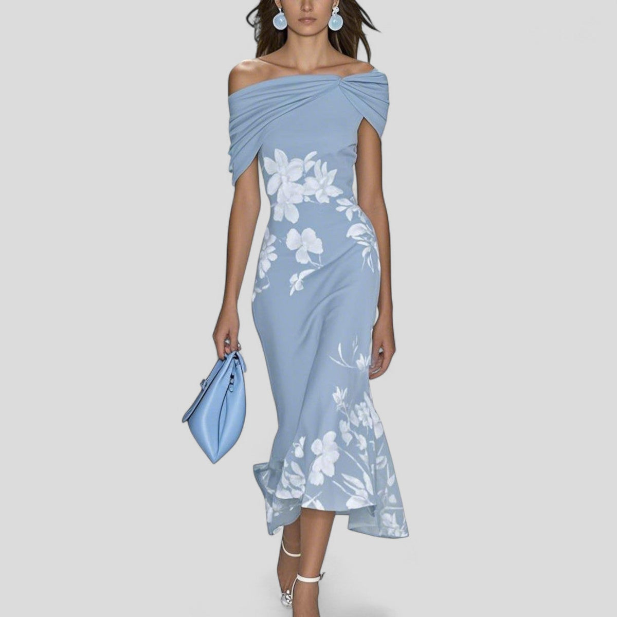 Catherine | Elegant Midi Dress