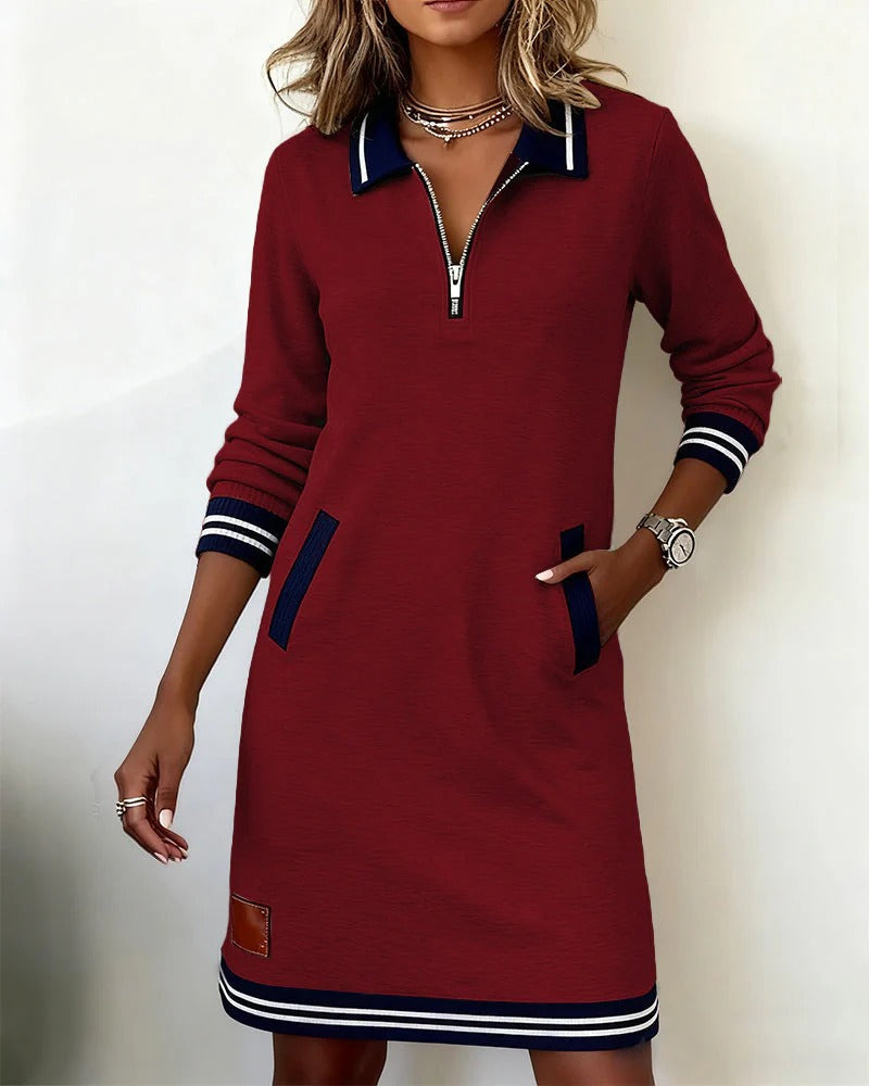 Diane | Elegant Long Sleeve Dress